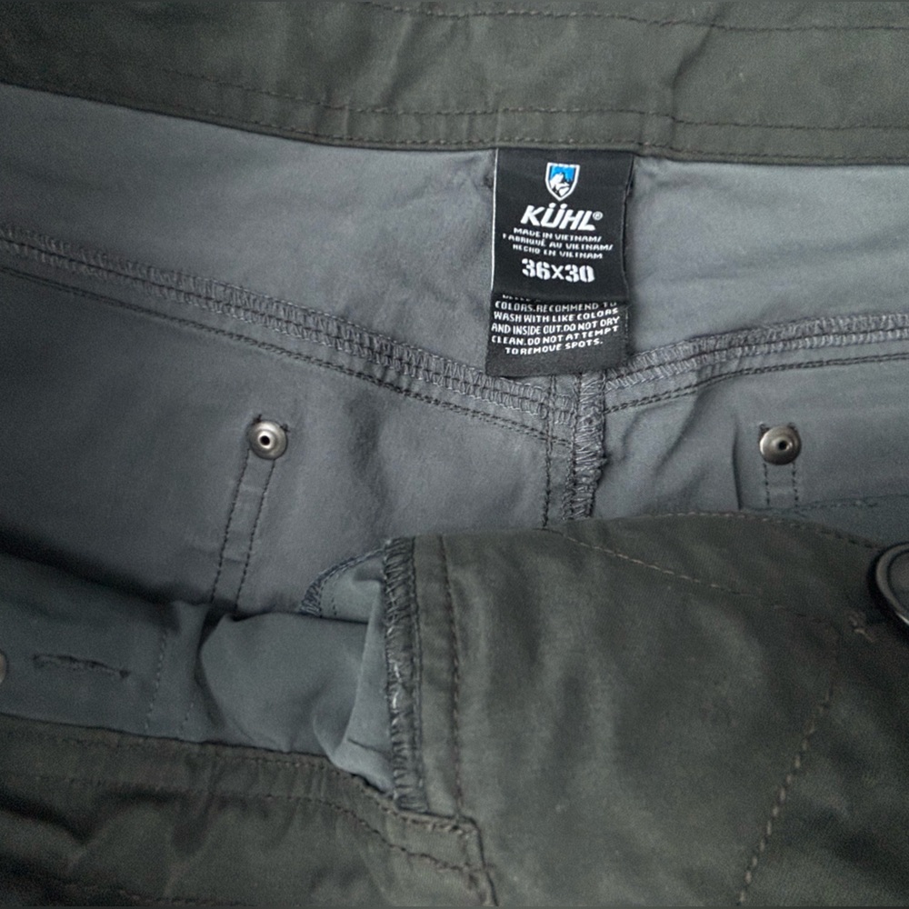 Kuhl | Revolvr Pants | Gotham Grey | 38x30 | Like New!! - Picture 7 of 7